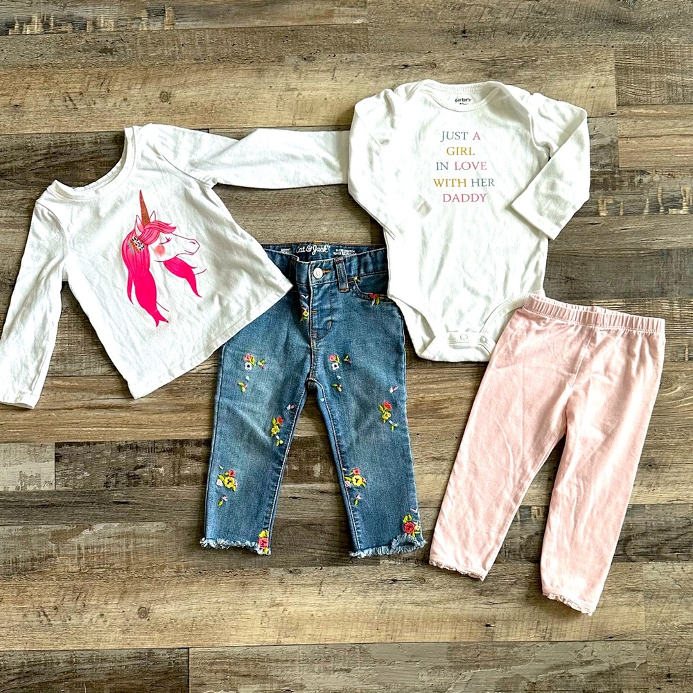 Girls 12-18 Months Gap Carters Cat & Jack Bundle